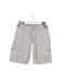 A Grey Shorts from Bonpoint in size 3T for boy. (Front View)