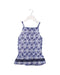 A Blue Sleeveless Dresses from Nautica in size 3T for girl. (Front View)