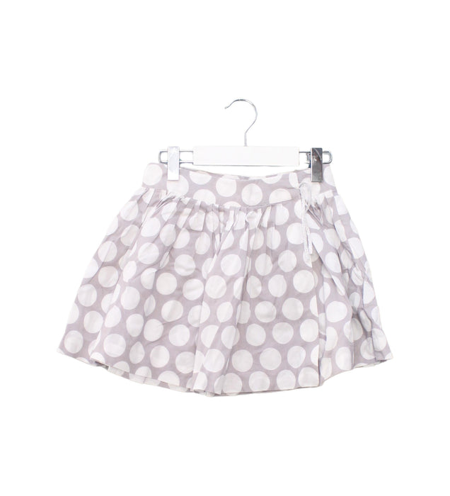 A Grey Short Skirts from Jacadi in size 5T for girl. (Front View)