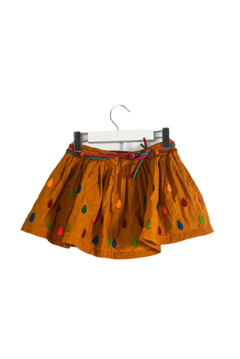 A Brown Short Skirts from Oilily in size 2T for girl. (Back View)