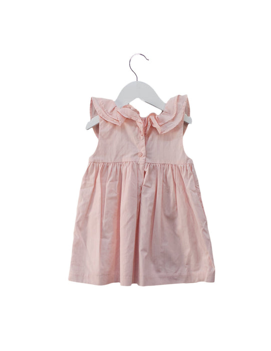 A Pink Short Sleeve Dresses from Janie & Jack in size 18-24M for girl. (Back View)
