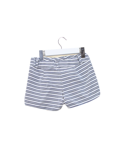 A Grey Shorts from Piccola Ludo in size 4T for girl. (Front View)