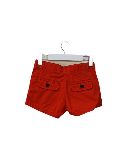 A Orange Shorts from Bonpoint in size 4T for girl. (Back View)