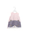 A Pink Sleeveless Dresses from Seed in size 6-12M for girl. (Front View)