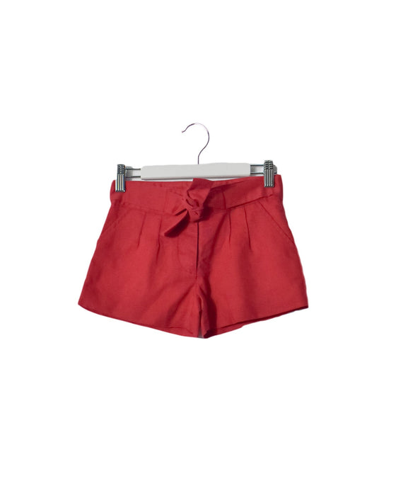 A Red Shorts from Neck & Neck in size 10Y for girl. (Front View)