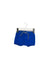 A Blue Shorts from Petit Bateau in size 3-6M for neutral. (Front View)