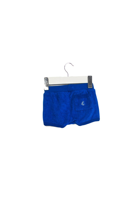 A Blue Shorts from Petit Bateau in size 3-6M for neutral. (Back View)
