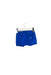 A Blue Shorts from Petit Bateau in size 3-6M for neutral. (Back View)