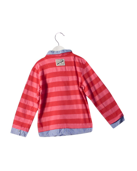 A Pink Long Sleeve Tops from Catimini in size 8Y for boy. (Back View)