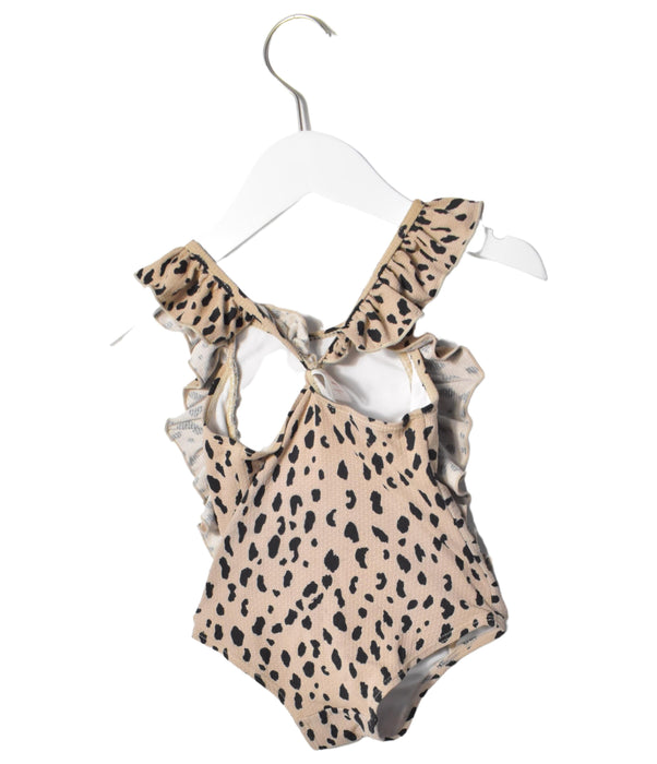 A Brown Bodysuits from Seed in size 12-18M for girl. (Back View)