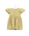 A Yellow Short Sleeve Dresses from Kate Quinn in size 6-12M for girl. (Front View)