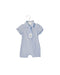 A Blue Short Sleeve Rompers from Nicholas & Bears in size 0-3M for boy. (Front View)