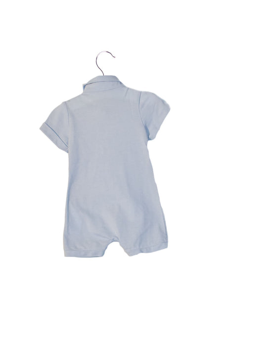 A Blue Short Sleeve Rompers from Nicholas & Bears in size 0-3M for boy. (Back View)