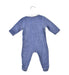 A Blue Long Sleeve Jumpsuits from Bout'Chou in size 3-6M for neutral. (Back View)