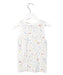 A White Sleeveless T Shirts from Petit Bateau in size 6T for neutral. (Back View)