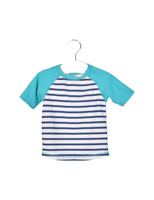 A Navy Rash Guards from Egg by Susan Lazar in size 6-12M for boy. (Front View)