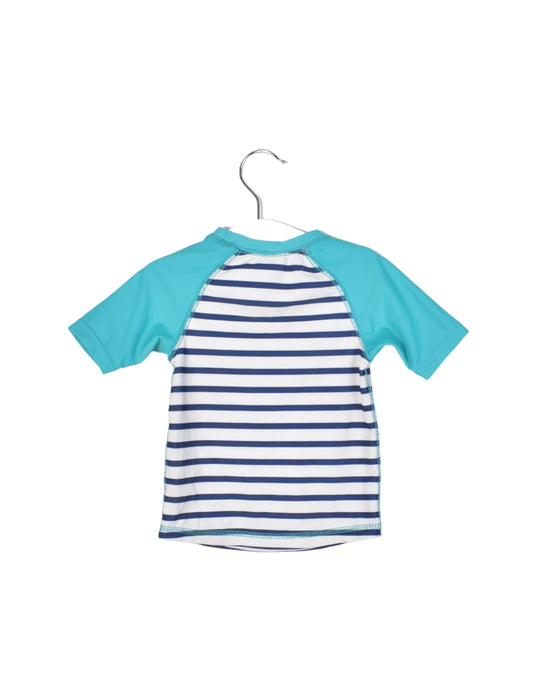 A Navy Rash Guards from Egg by Susan Lazar in size 6-12M for boy. (Back View)