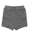 A Grey Shorts from Hunter + Boo in size 6-12M for neutral. (Back View)