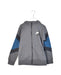 A Blue Zippered Sweatshirts from Nike in size S for neutral. (Front View)