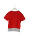 A Red Short Sleeve T Shirts from IKKS in size 12Y for boy. (Back View)