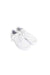 A White Sneakers from Vans in size 9Y for neutral. (Front View)