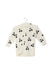 A White Cardigans from Seed in size 3-6M for girl. (Front View)