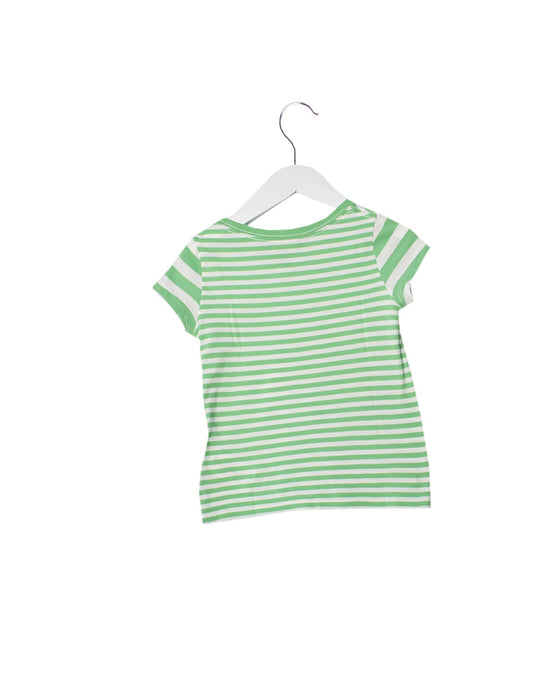 A White Short Sleeve T Shirts from Polo Ralph Lauren in size 4T for girl. (Back View)