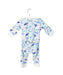 A White Long Sleeve Jumpsuits from Petit Bateau in size 3-6M for neutral. (Back View)