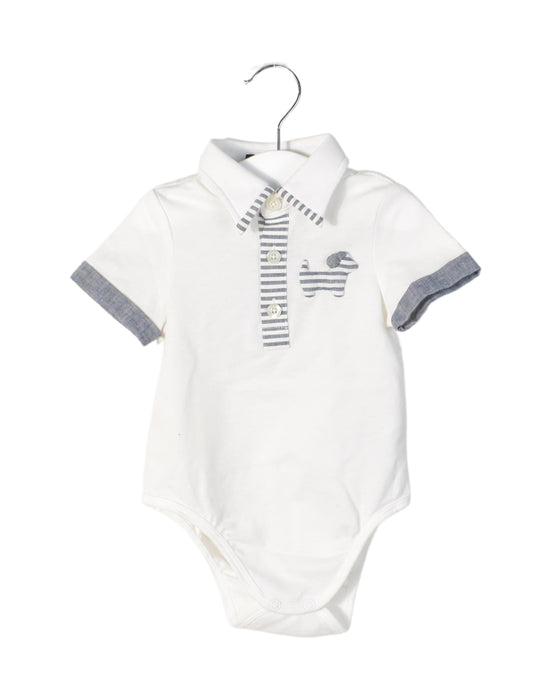 A Grey Shorts from Nicholas & Bears in size 3-6M for boy. (Front View)