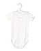 A White Short Sleeve Bodysuits from Bonpoint in size 6-12M for neutral. (Front View)