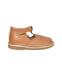 A Brown Flats from Cyrillus in size 18-24M for girl. (Front View)