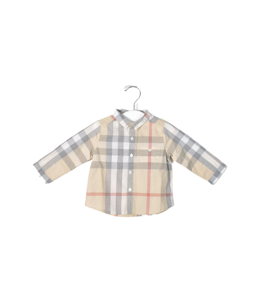 A Multicolour Shirts from Burberry in size 3-6M for boy. (Front View)