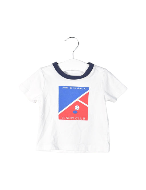 A Multicolour Short Sleeve T Shirts from Janie & Jack in size 6-12M for boy. (Front View)