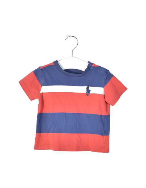 A Multicolour Short Sleeve T Shirts from Ralph Lauren in size 6-12M for boy. (Front View)