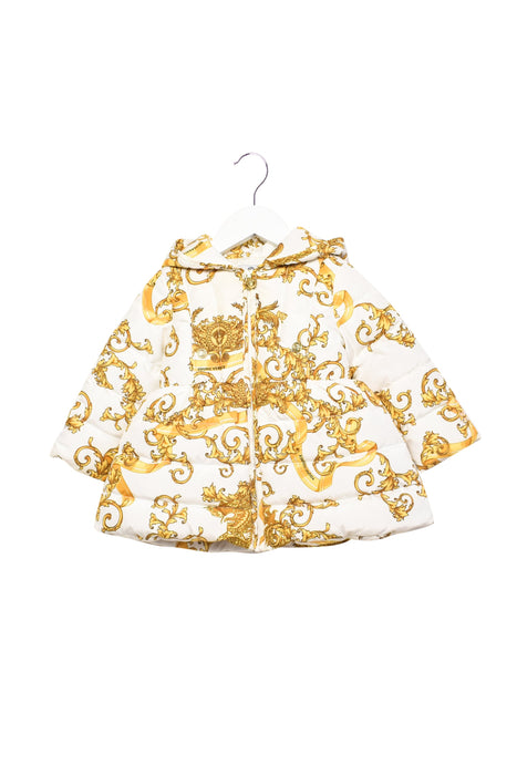 10011545 Young Versace Baby ~ Puffer Jacket 12M at Retykle