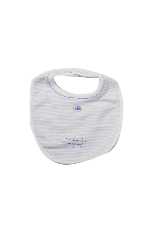 Blue Petit Bateau Baby Bib O/S at Retykle Singapore