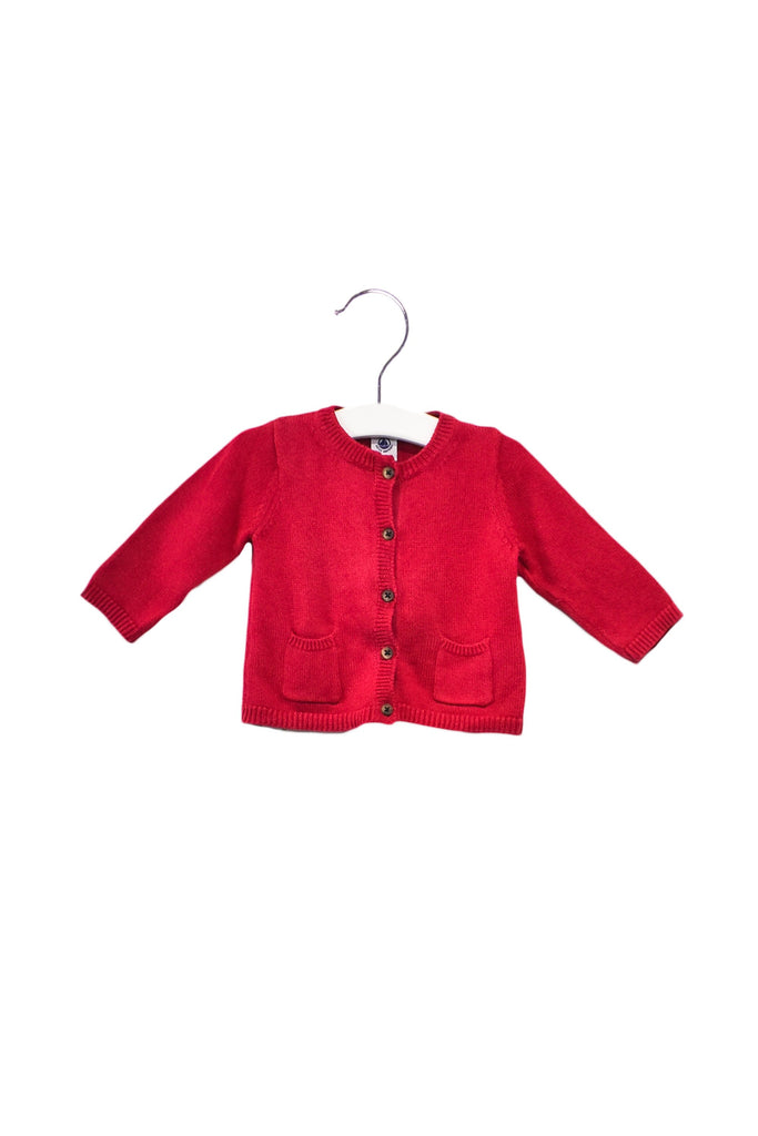 ‹PETIT BATEAU for 6> CARDIGAN ·13,750 Beige Petit Bateau Cardigan 18M — Retykle Singapore