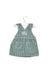 Green Petit Bateau Baby Overall Dress 6M at Retykle Singapore