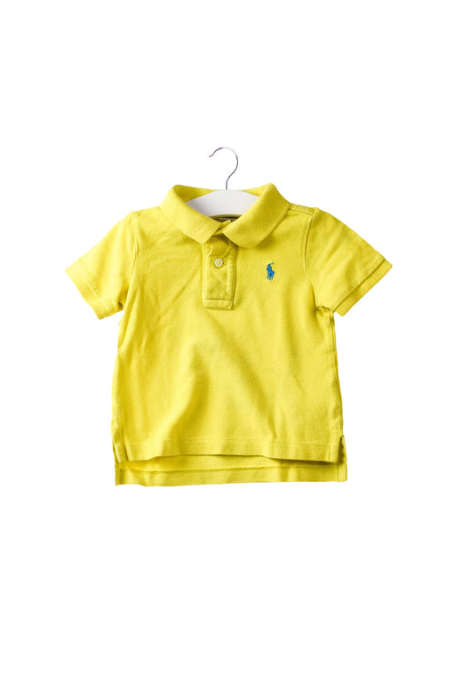 Yellow Ralph Lauren Short Sleeve Polo 12M at Retykle