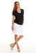 Black Maternity Short Sleeve Top M at Retykle Singapore