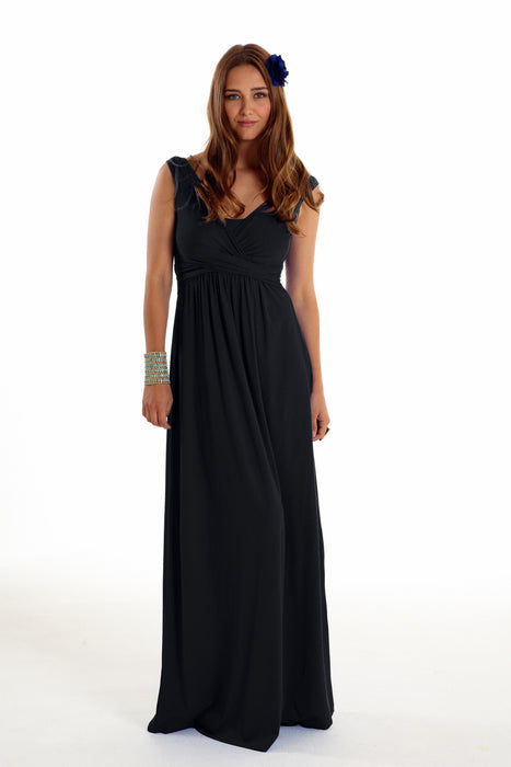 Black Maternity Sleeveless Dress M at Retykle Singapore