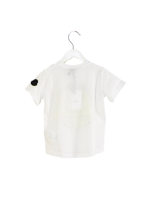 White Moncler T-Shirt 12Y - 14Y at Retykle Singapore