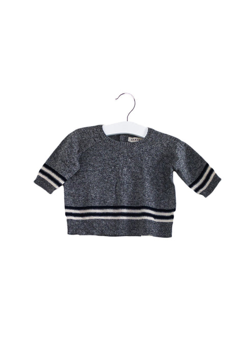 Caramel Knit Sweater 0-3M