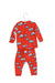 Seed Red Sweatshirt and Sweatpants Set 3-6M at Retykle Singapore