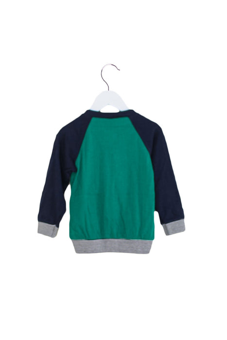 Green Petit Bateau Cardigan 2T at Retykle Singapore