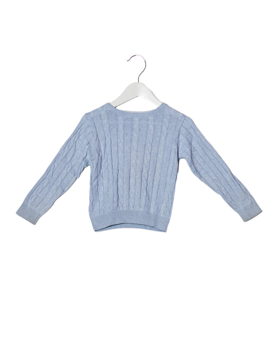Jacadi Light Blue Knit Sweater 4T