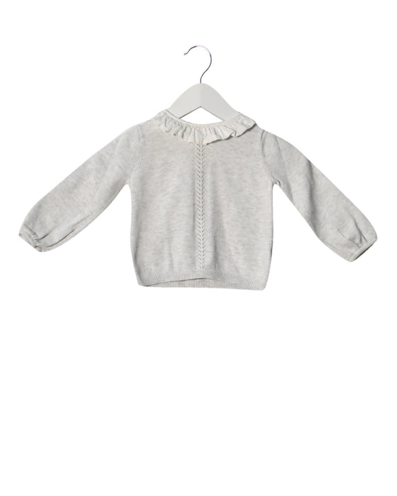 The Little White Company Long Sleeve Top 3-6M