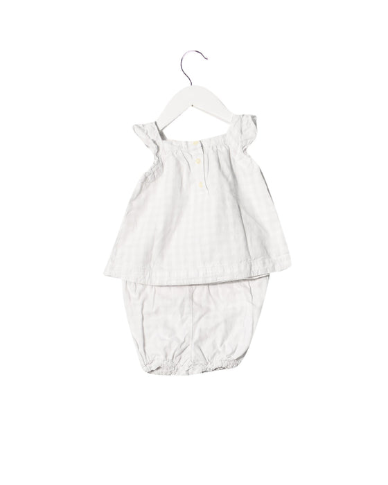 The Little White Company Top and Bloomer Set 6M