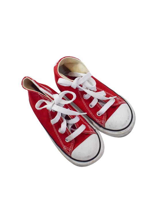 Red Converse Sneakers (EU24) at Retykle Singapore