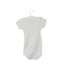 A White Bodysuits from Petit Bateau in size 6M for neutral. (Back View)